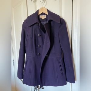 Michael Kors Women’s Purple Peacoat size XS